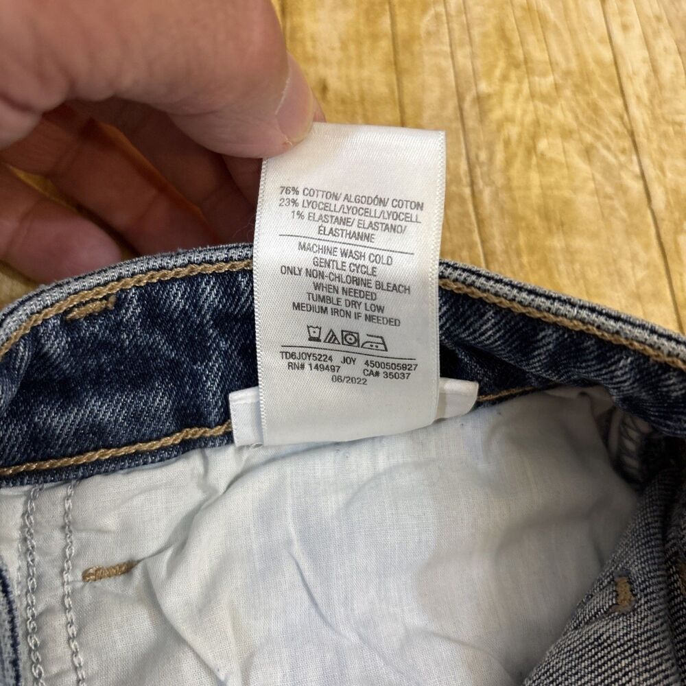 Joes Jeans the Lara Mid Rise Cigarette Ankle Raw Hem Womens Size 25 (26X27) NWT - Picture 15 of 15